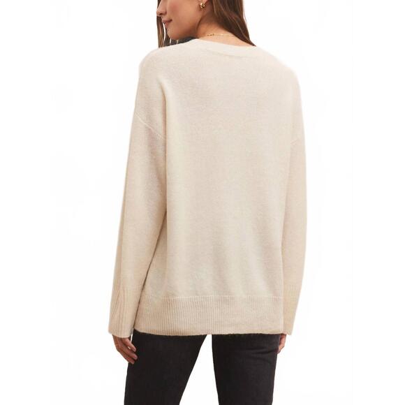 NEW Z SUPPLY silas pullover sweater in sandstone - Picture 4 of 4